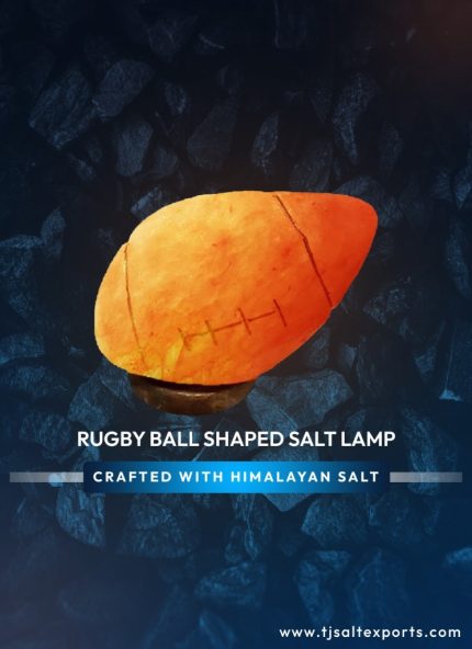 Rugby Ball Shaped Salt Lamp