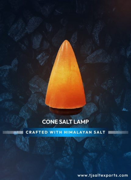 Cone Salt Lamp