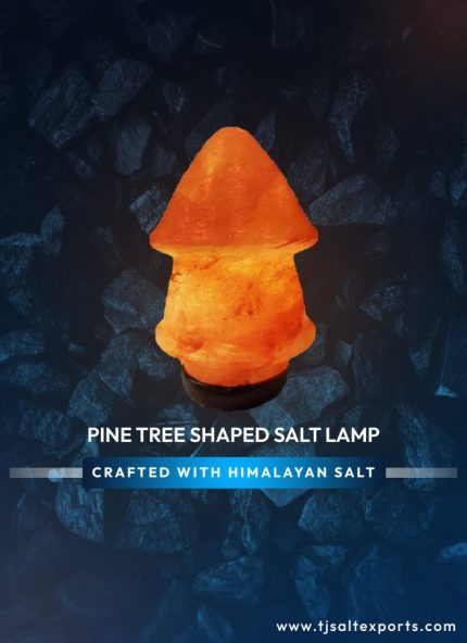 Pine Tree Shaped Salt Lamp