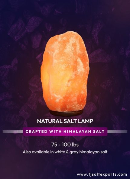 Natural Salt Lamp (75 - 100 lbs)