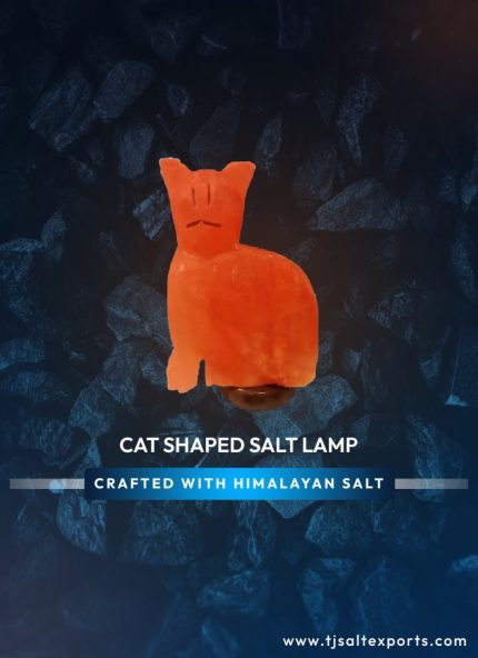 Cat Shaped Salt Lamp