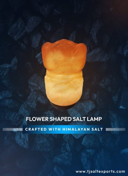 Flower Shaped Salt Lamp