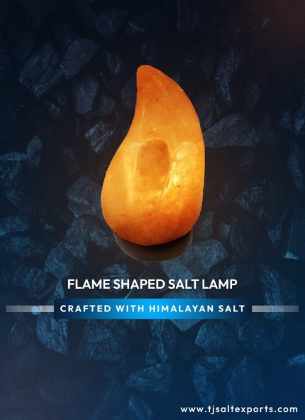 Flame Shaped Salt Lamp