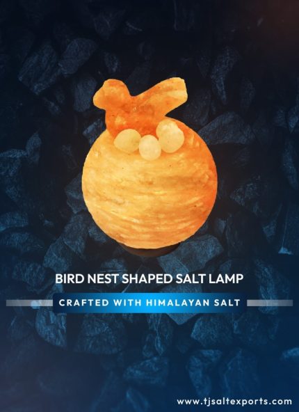 Bird Nest Shaped Salt Lamp