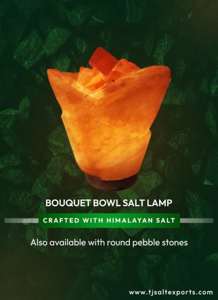 Bouquet Bowl Salt Lamp