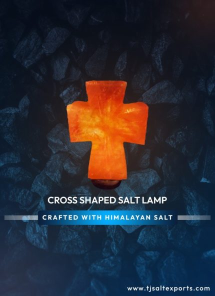 Cross Shaped Salt Lamp