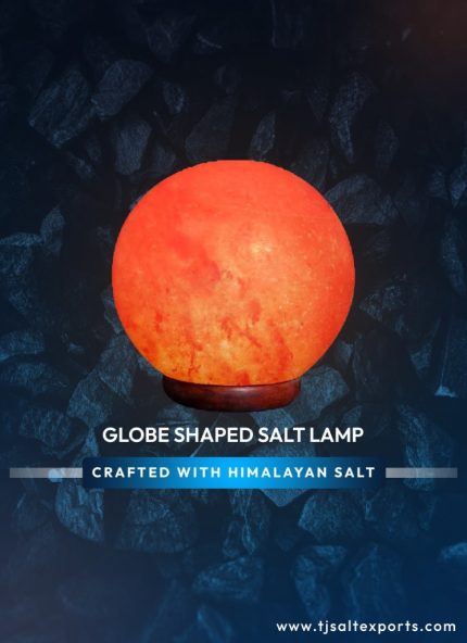 Globe Shaped Salt Lamp