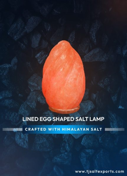Capsule Shaped Salt Lamp