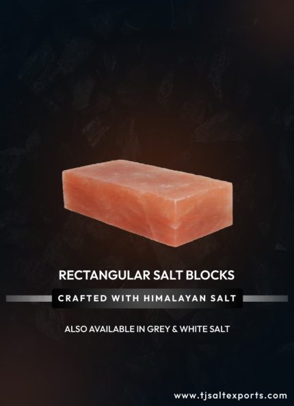 Rectangular Salt Blocks — Himalayan Pink