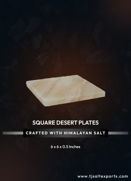 Square Dessert Blocks (6 x 6 x 0.5 Inches — Alt)