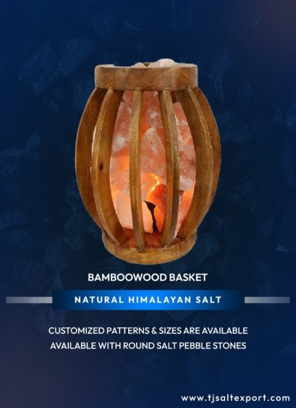 Bamboo Wood Basket