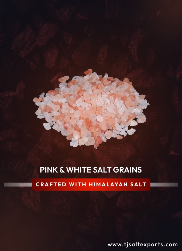 Pink & White Salt Grains Pink & White Salt Grains