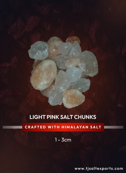 Light Pink Salt Chunks (1-3cm)